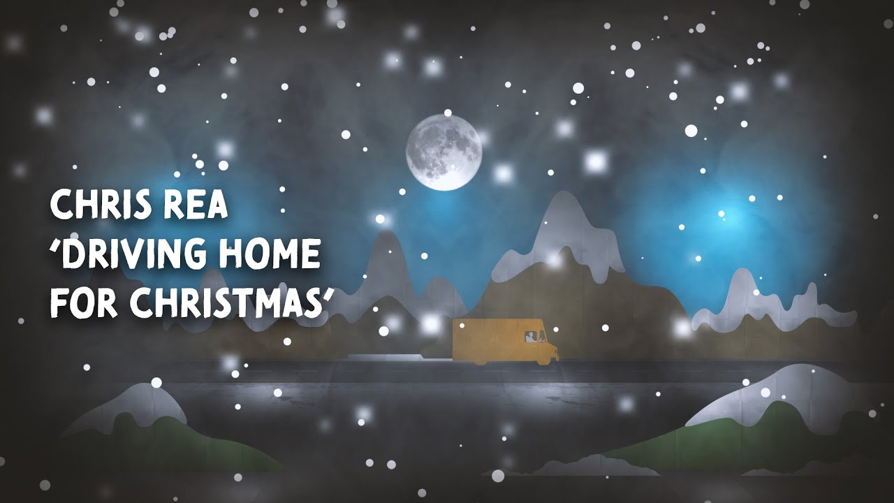 Chris Rea – Driving Home For Christmas – Lyric Video